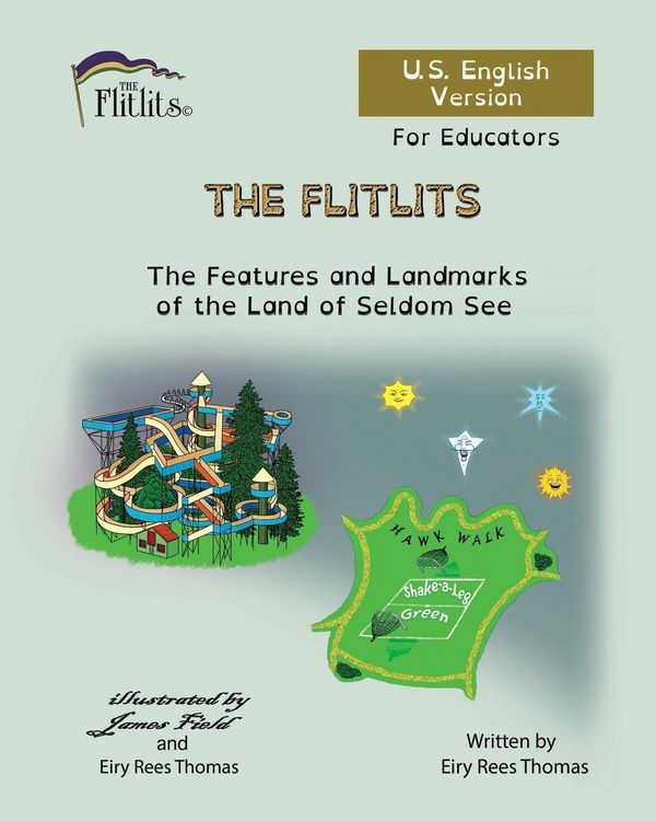 Produktbild: THE FLITLITS, The Features and Landmarks of the Land of Seldom See, For Educators, U.S. English Version