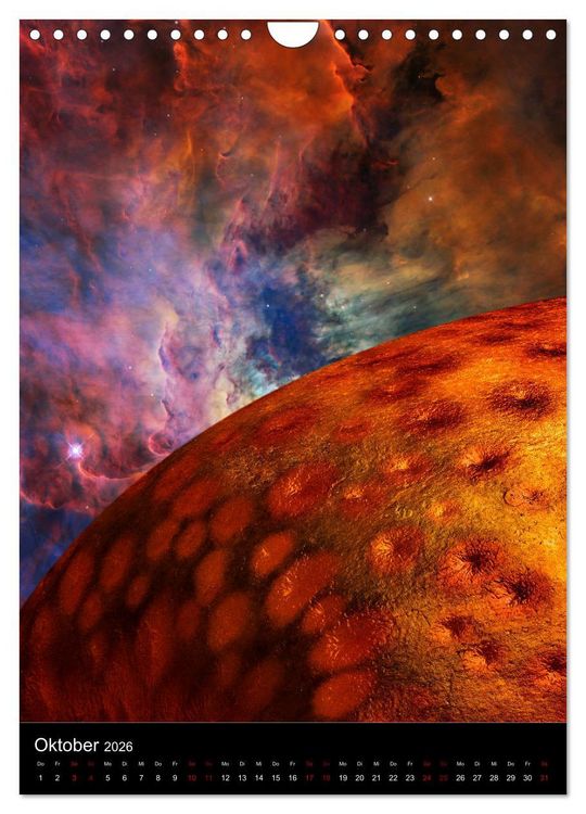 Produktbild: Mikrokosmos &ndash; Makrokosmos (Wandkalender 2026 DIN A4 hoch), CALVENDO Monatskalender