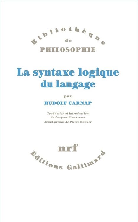 Produktbild: La syntaxe logique du langage