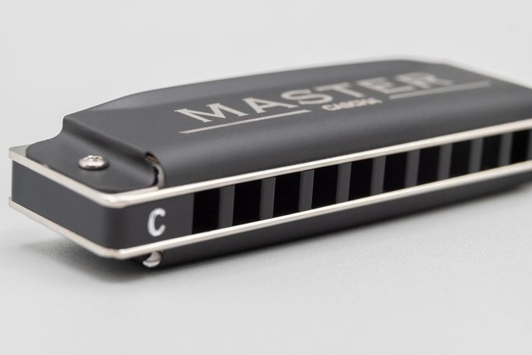 Produktbild: Master Edition Blues Harmonica in C (incl. soft case and cleaning cloth)