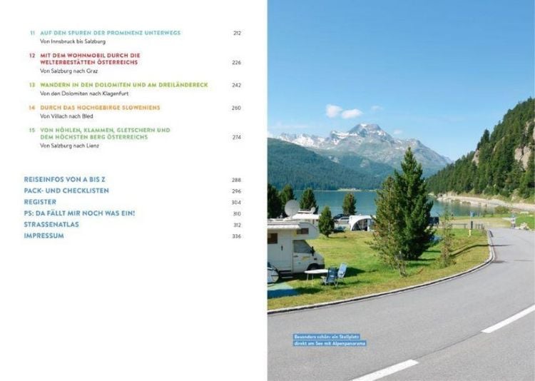 Produktbild: Alpen mit dem Wohnmobil
