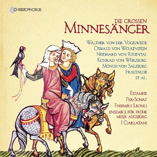Produktbild: DIE GROSSEN MINNES&Auml;NGER. Works by von der Vogelwei