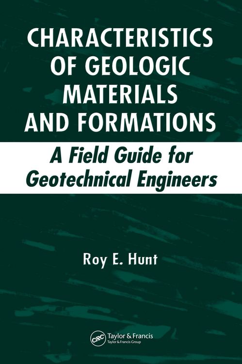 Produktbild: Characteristics of Geologic Materials and Formations