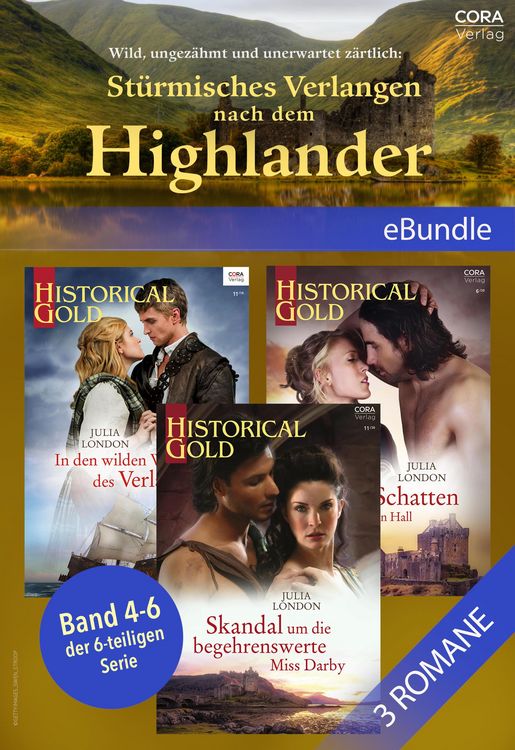 Produktbild: Wild, ungez&auml;hmt und unerwartet z&auml;rtlich: St&uuml;rmisches Verlangen nach dem Highlander (Band 4-6 der 6-teiligen Serie)