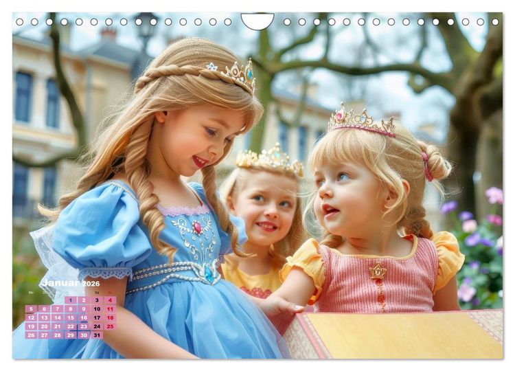Produktbild: Kleine K&ouml;nigst&ouml;chter (Wandkalender 2026 DIN A4 quer), CALVENDO Monatskalender
