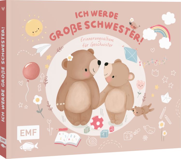 Produktbild: Erinnerungsalbum f&uuml;r Geschwister: Ich werde gro&szlig;e Schwester!