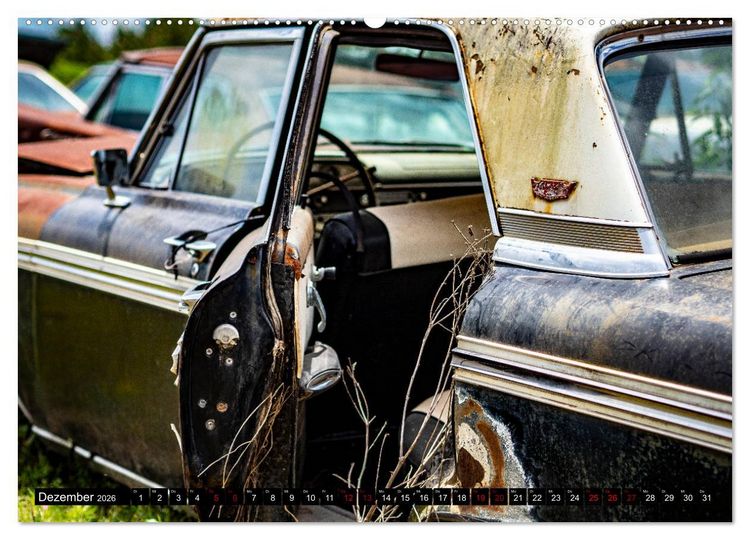 Produktbild: Memories of American Cars (hochwertiger Premium Wandkalender 2026 DIN A2 quer), Kunstdruck in Hochglanz