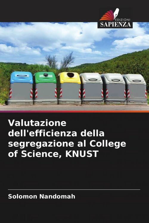 Produktbild: Valutazione dell'efficienza della segregazione al College of Science, KNUST