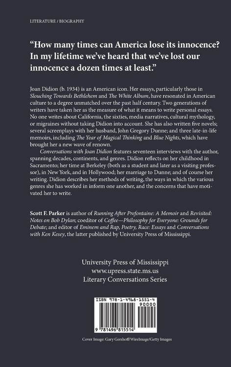 Produktbild: Conversations with Joan Didion