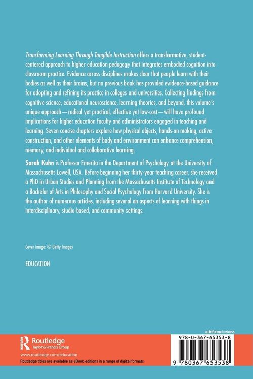 Produktbild: Transforming Learning Through Tangible Instruction