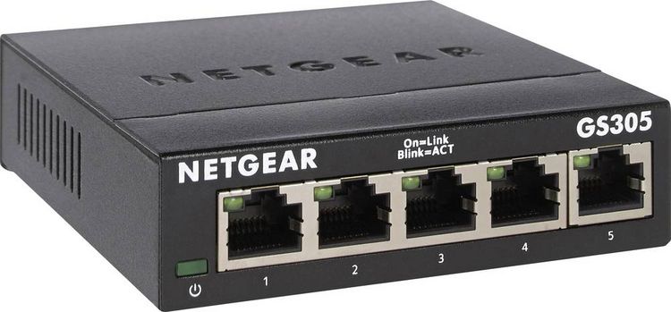 Produktbild: NETGEAR 5-Port GB Ethernet unmanaged Switch