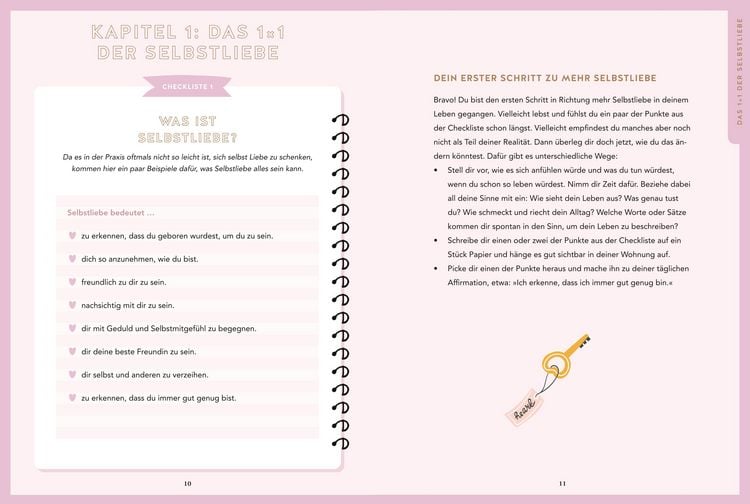 Produktbild: Selbstliebe in 50 Checklisten