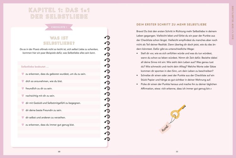 Produktbild: Selbstliebe in 50 Checklisten