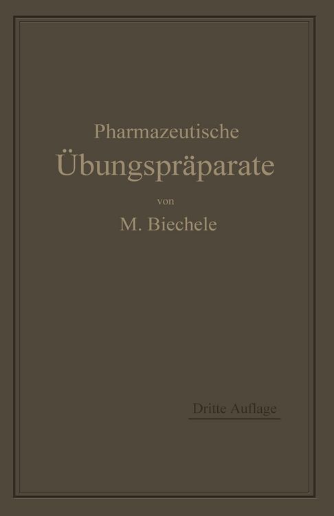 Produktbild: Pharmazeutische &Uuml;bungspr&auml;parate