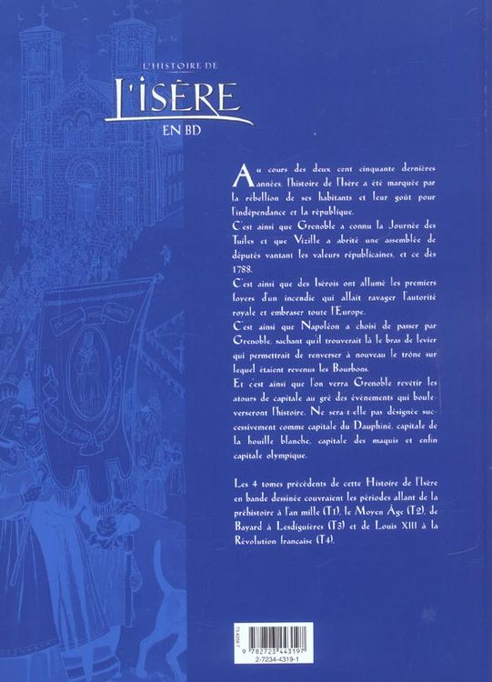 Produktbild: L'histoire de l'Is&egrave;re en BD tome 5 : De la r&eacute;volution &agrave; nos jours