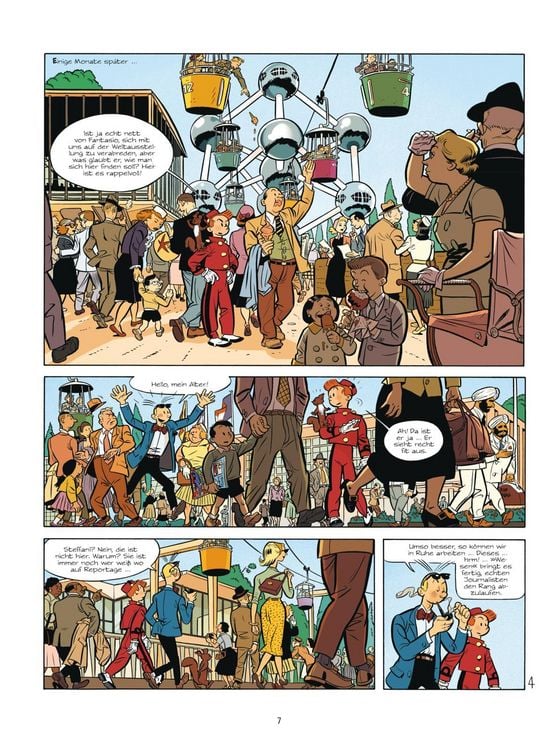 Produktbild: Spirou und Fantasio 55: Das Ged&auml;chtnis der Zukunft