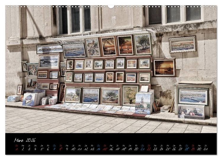 Produktbild: Kroatien - Dalmatien (Wandkalender 2026 DIN A2 quer), CALVENDO Monatskalender