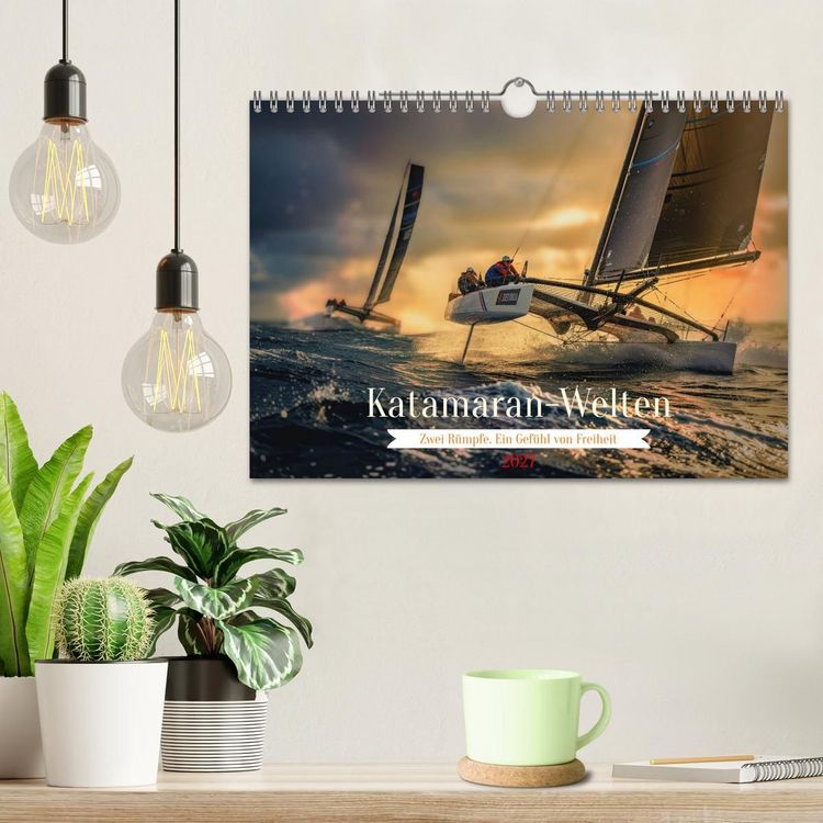 Produktbild: Katamaran-Welten (Wandkalender 2027 DIN A4 quer), CALVENDO Monatskalender
