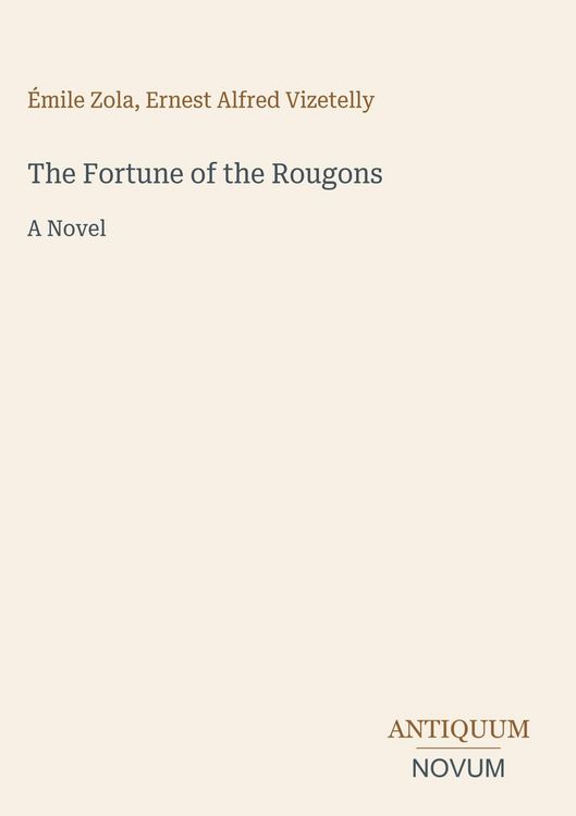 Produktbild: The Fortune of the Rougons