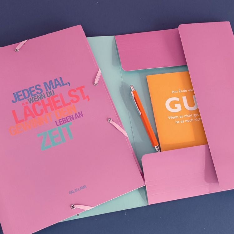 Produktbild: Sammelmappe de Luxe Dalai Lama, L&auml;chelst
