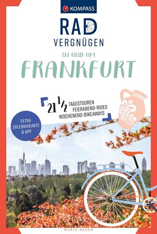 Produktbild: KOMPASS Radvergn&uuml;gen in und um Frankfurt