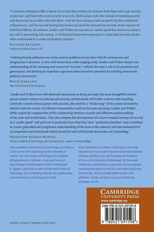 Produktbild: Civilizing Security