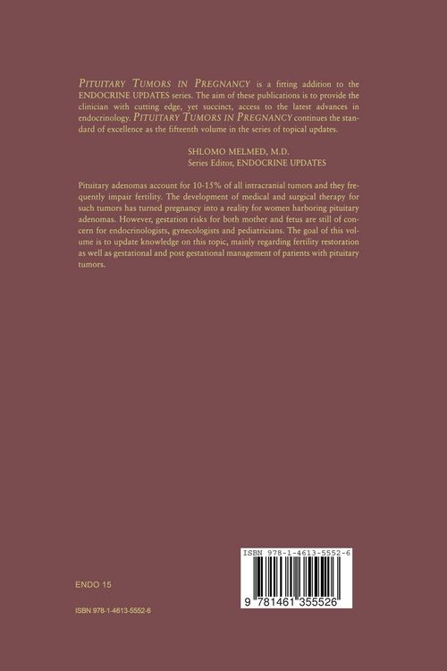Produktbild: Pituitary Tumors in Pregnancy