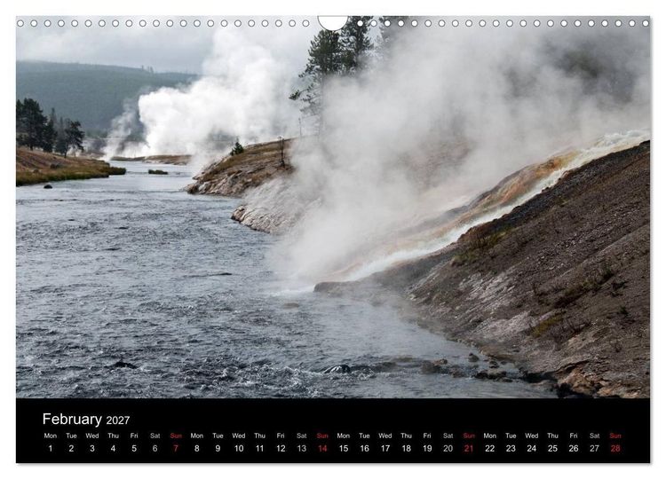 Produktbild: Beautiful Yellowstone and Grand Tetons National Parks (Wall Calendar 2027 DIN A3 landscape), CALVENDO 12 Month Wall Calendar