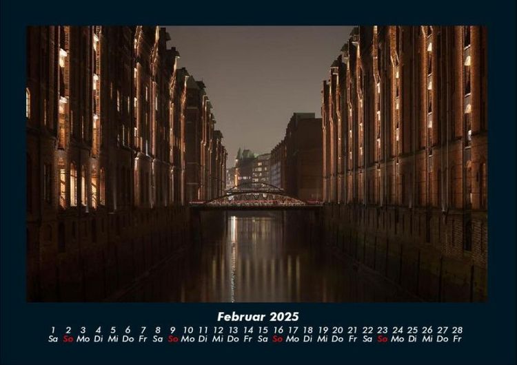 Produktbild: Hamburg 2025 Fotokalender DIN A4