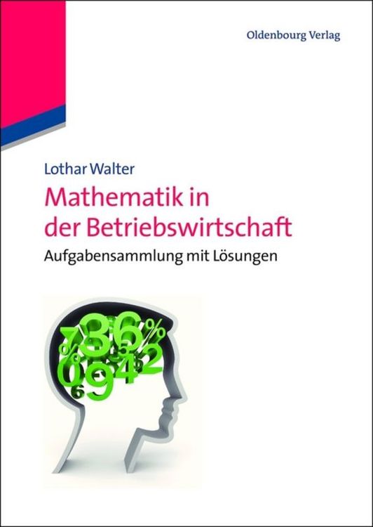 Produktbild: Mathematik in der Betriebswirtschaft
