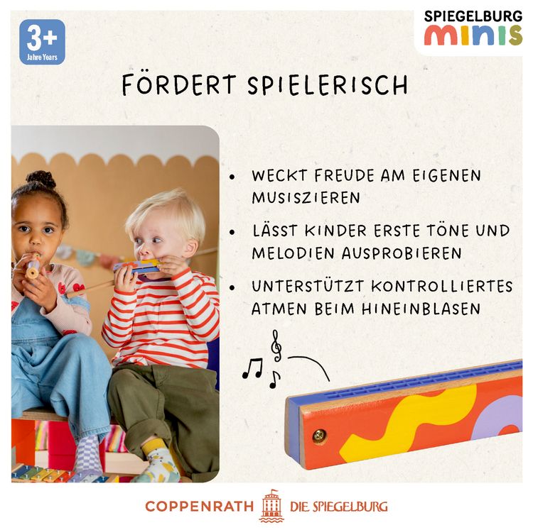 Produktbild: Mundharmonika / Spiegelburg minis