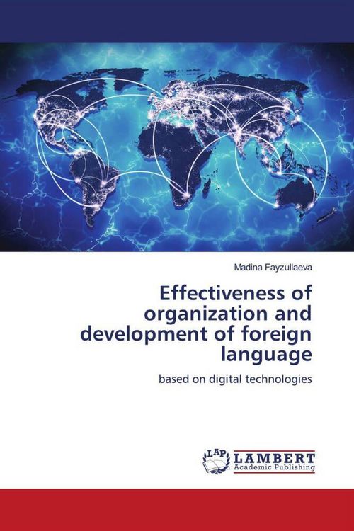 Produktbild: Effectiveness of organization and development of foreign language
