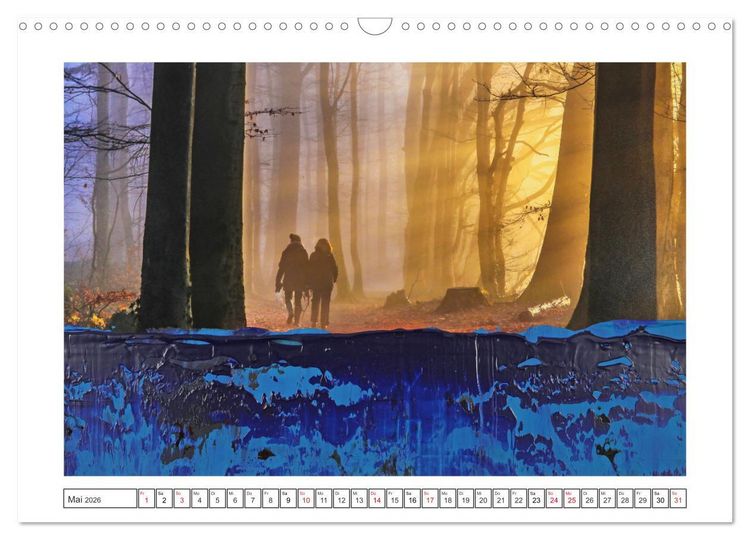 Produktbild: Fotos Farbe Fantasie. (Wandkalender 2026 DIN A3 quer), CALVENDO Monatskalender