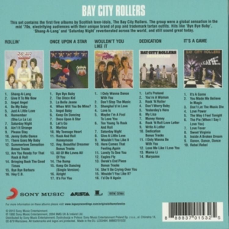 Original Album Classics von Bay City Rollers (CD) kaufen