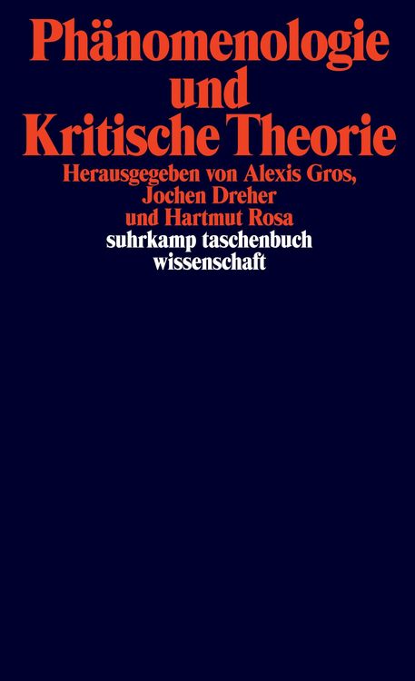 Produktbild: Ph&auml;nomenologie und Kritische Theorie