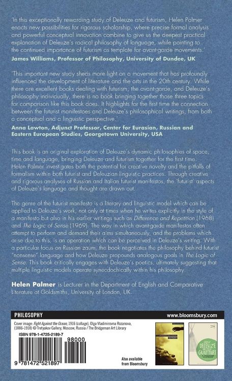 Produktbild: Deleuze and Futurism