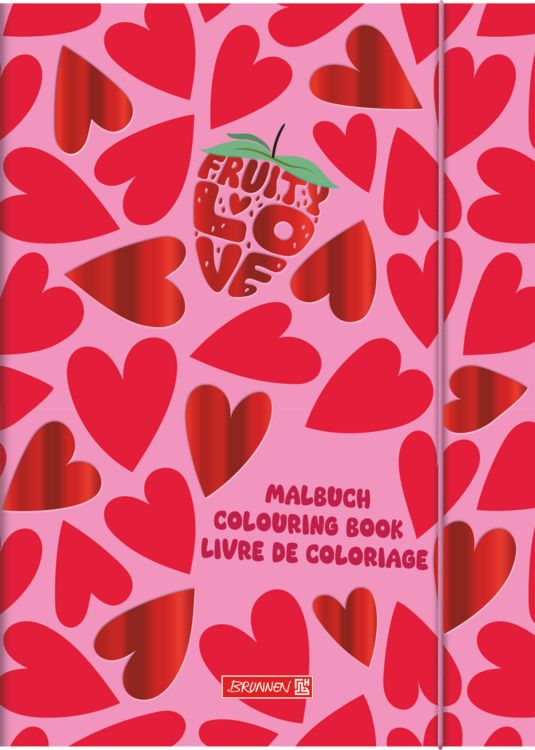 Produktbild: Brunnen Ausmalbuch Fruity Love