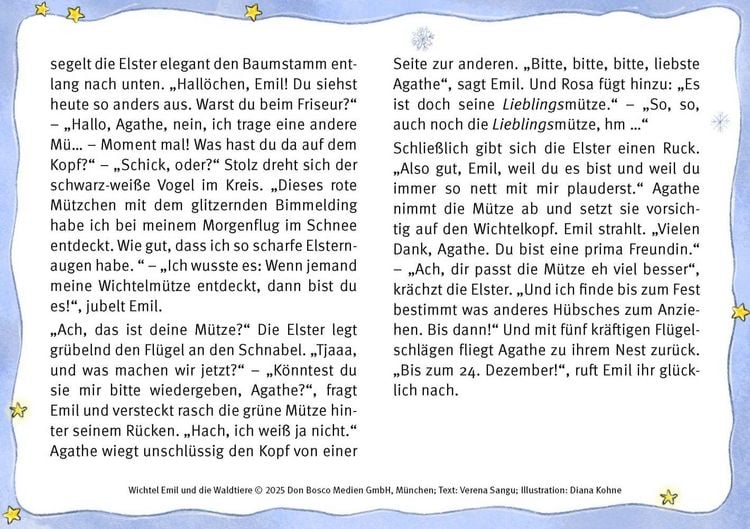 Produktbild: Wichtel Emil und die Waldtiere. 24 Geschichten zum Vorlesen im Advent. F&uuml;r Kinder von 3 bis 6