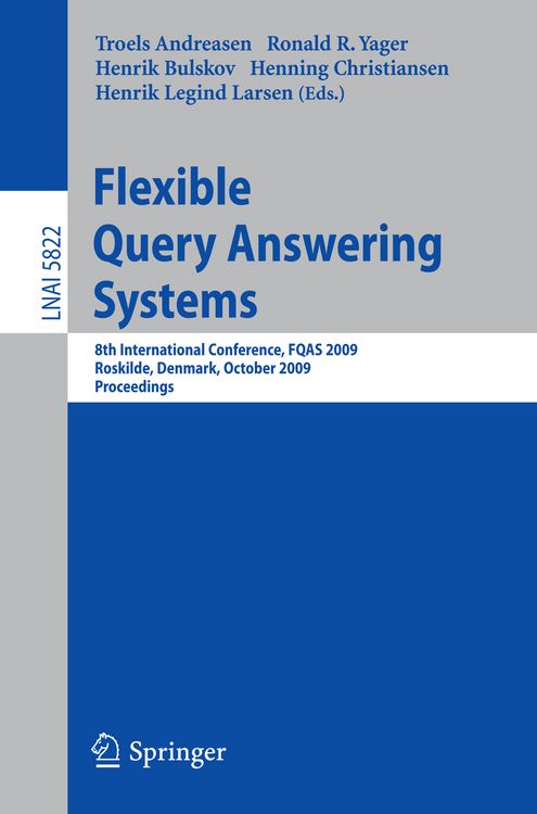 Produktbild: Flexible Query Answering Systems