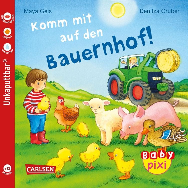 Produktbild: Baby Pixi (unkaputtbar) 61: Komm mit auf den Bauernhof!