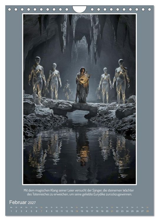 Produktbild: Fantastische Szenen aus gro&szlig;en Opern (Wandkalender 2027 DIN A4 hoch), CALVENDO Monatskalender