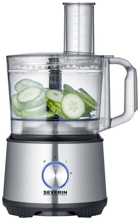 Produktbild: Severin KM 3892 K&uuml;chenmaschine 1200W Silber, Schwarz