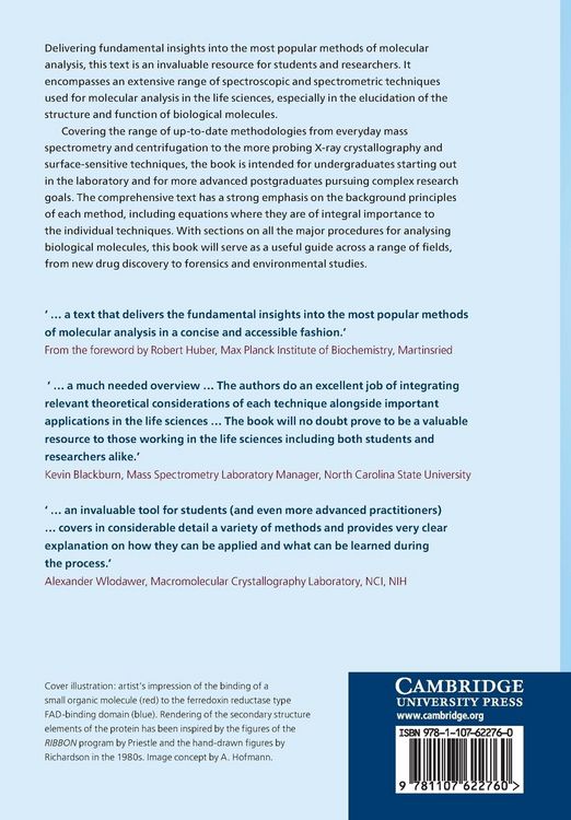 Produktbild: Methods of Molecular Analysis in the Life Sciences