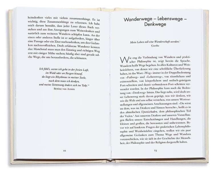 Produktbild: Vom Gl&uuml;ck des Wanderns