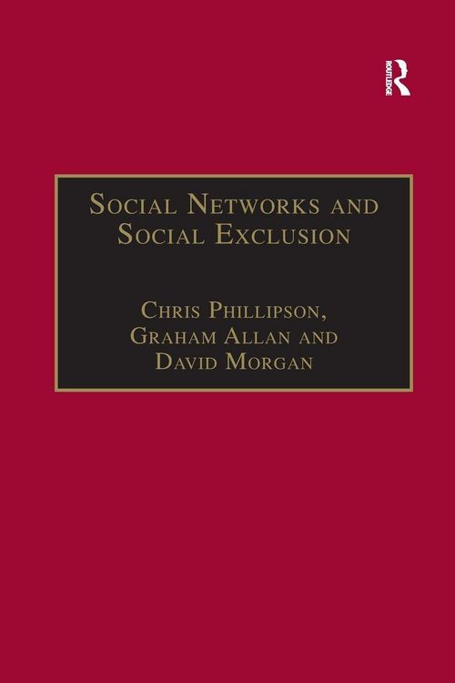 Produktbild: Social Networks and Social Exclusion