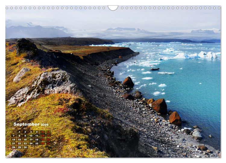 Produktbild: Iceland Beauty of Nature (Wall Calendar 2026 DIN A3 landscape), CALVENDO 12 Month Wall Calendar