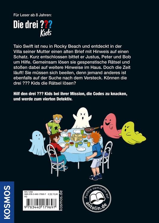 Produktbild: Die drei ??? Kids, Mission Geister-Code