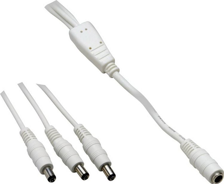 Produktbild: VOLTCRAFT 072981C Niedervolt-Anschlusskabel Niedervolt-Buchse - Niedervolt-Stecker 5.5 mm 2.1 mm 5.5 mm 2.1 mm 0.35 m 1 St.