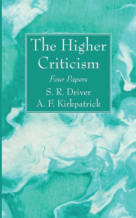 Produktbild: The Higher Criticism