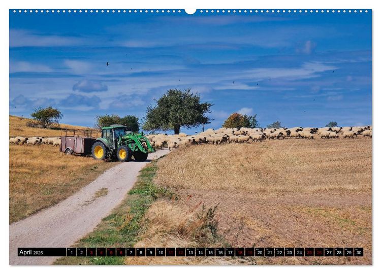 Produktbild: Das M&ouml;nchgut und Gager (Wandkalender 2026 DIN A2 quer), CALVENDO Monatskalender